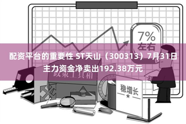 配资平台的重要性 ST天山（300313）7月31日主力资金净卖出192.38万元