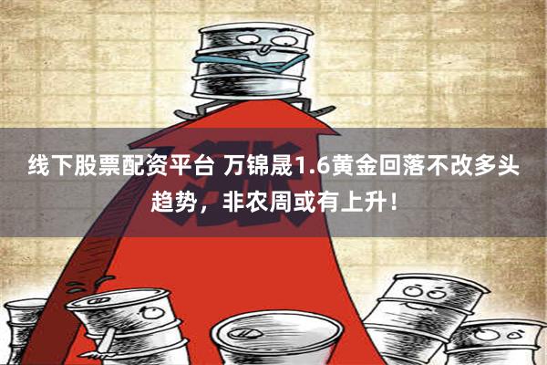 线下股票配资平台 万锦晟1.6黄金回落不改多头趋势，非农周或有上升！